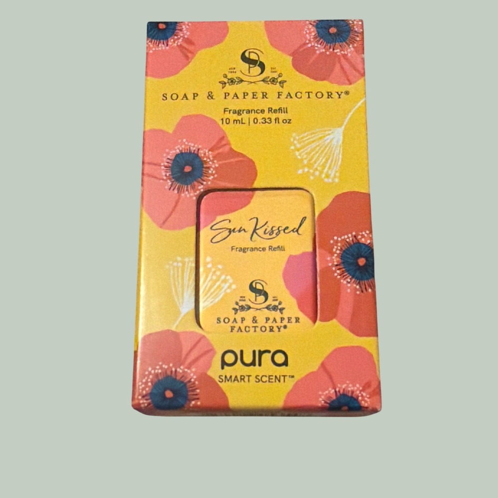 Pura Sun Kissed Smart Diffuser Refill Soap & Paper Factory 10ml Fragrance SD-SUN
